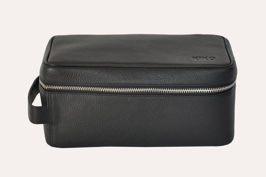 🧳 Trousse de Toilette en Cuir Véritable — Élégance Nomade