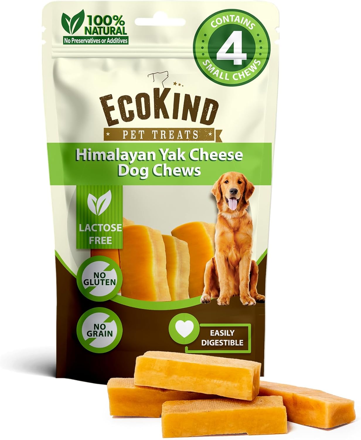 🐶 Friandises Naturelles au Fromage de Yak — Petits Chiens