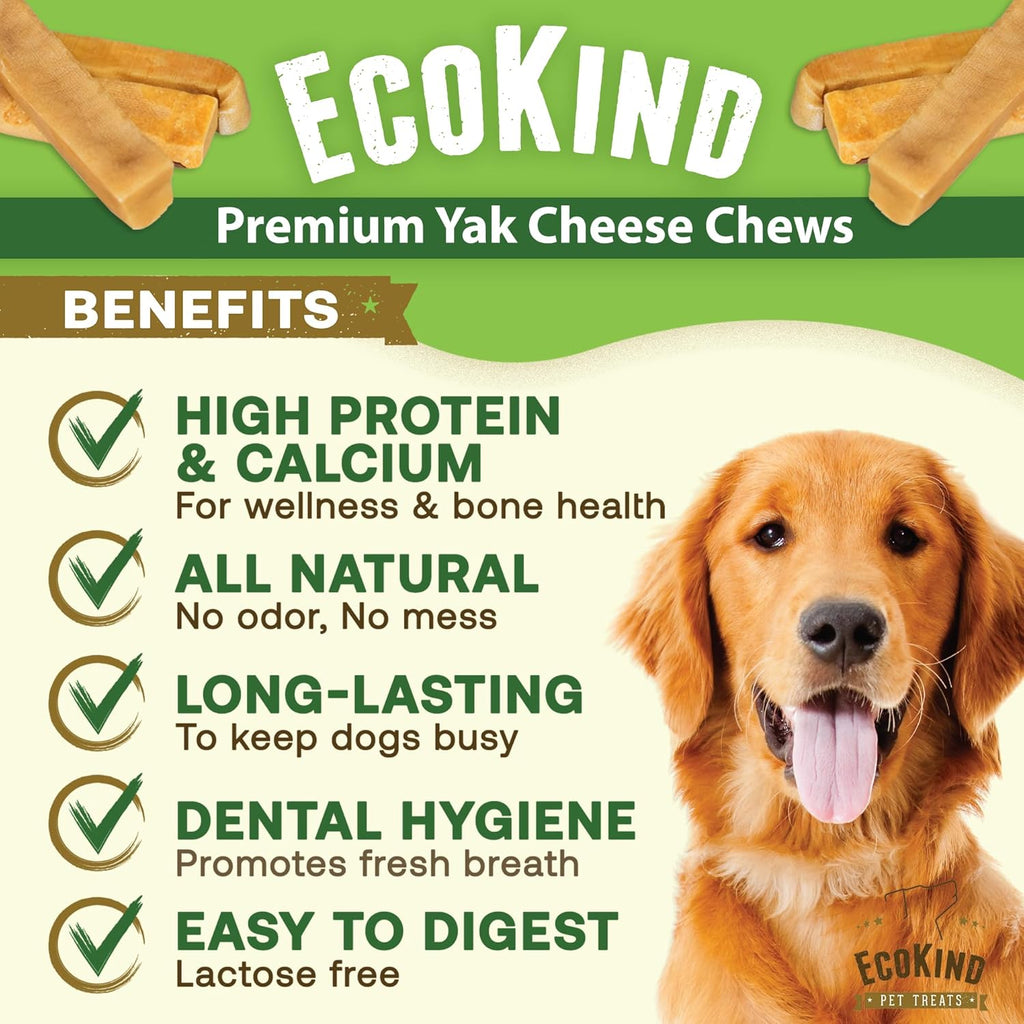 🐶 Friandises Naturelles au Fromage de Yak — Petits Chiens