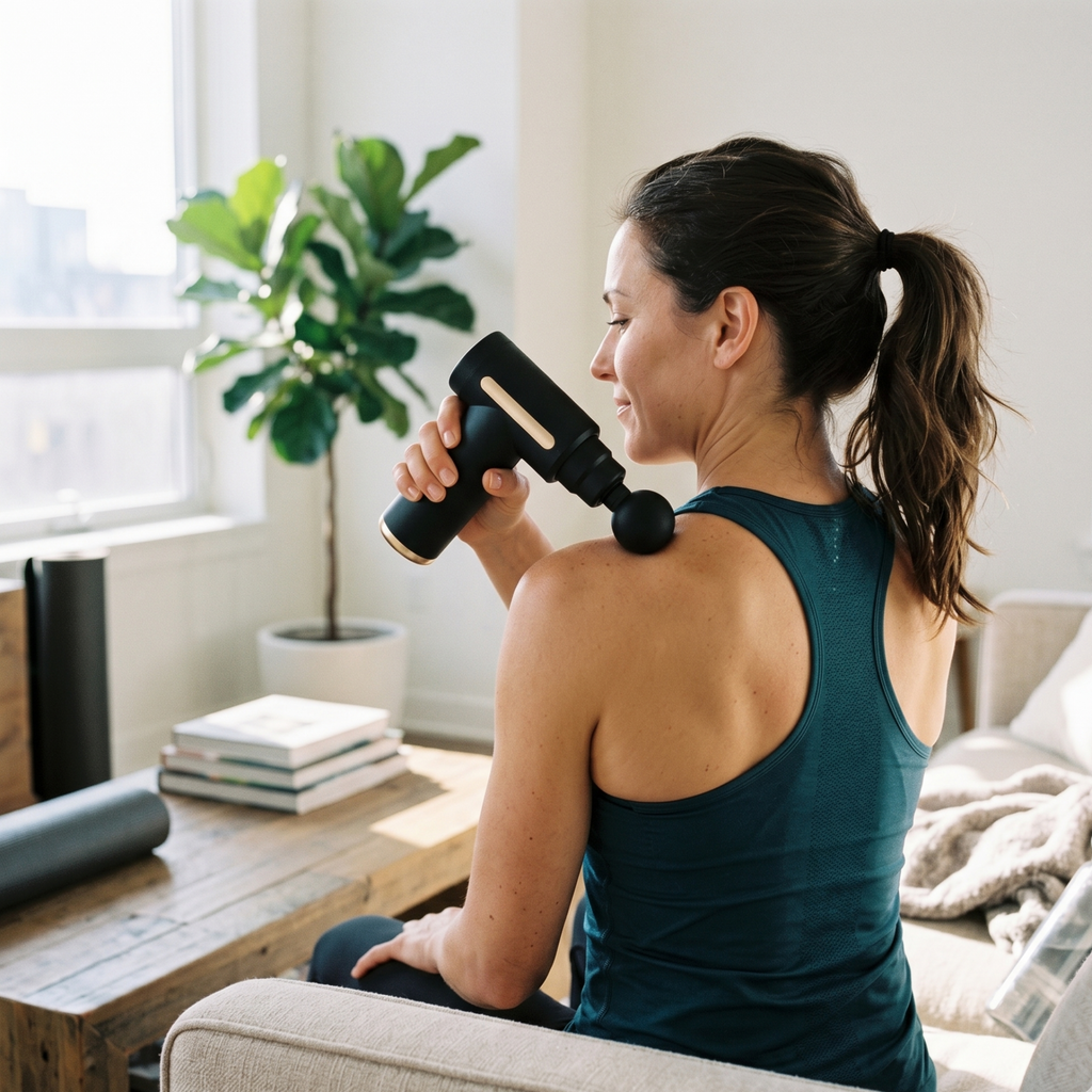 💪 Pistolet de Massage Musculaire — Récupération Deep Tissue