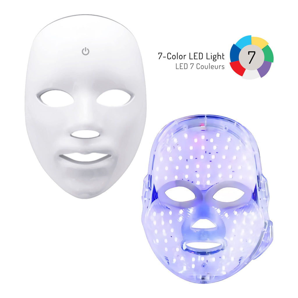 ✨ Masque LED Visage 7 Couleurs — Soin Éclat à la Maison