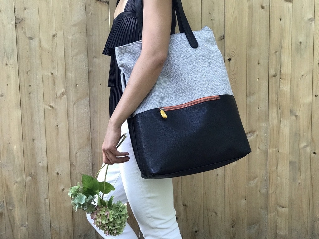 🎒 Sac à Dos Cabas Convertible Vegan — Passant Trolley