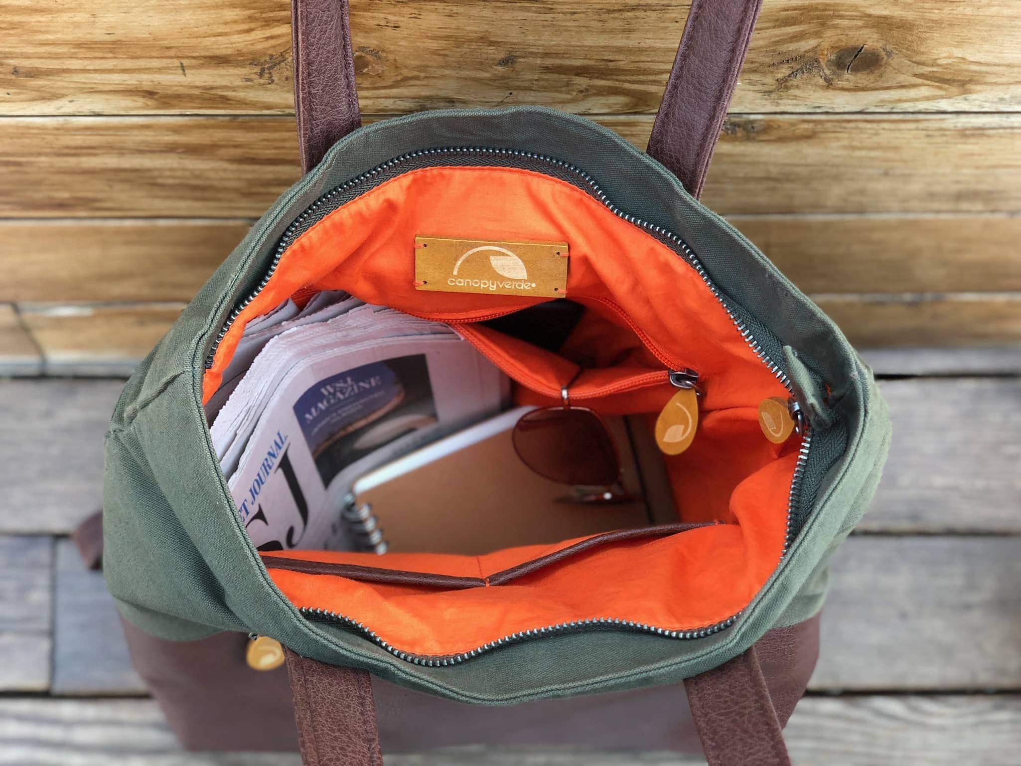 🎒 Sac à Dos Cabas Convertible Vegan — Passant Trolley
