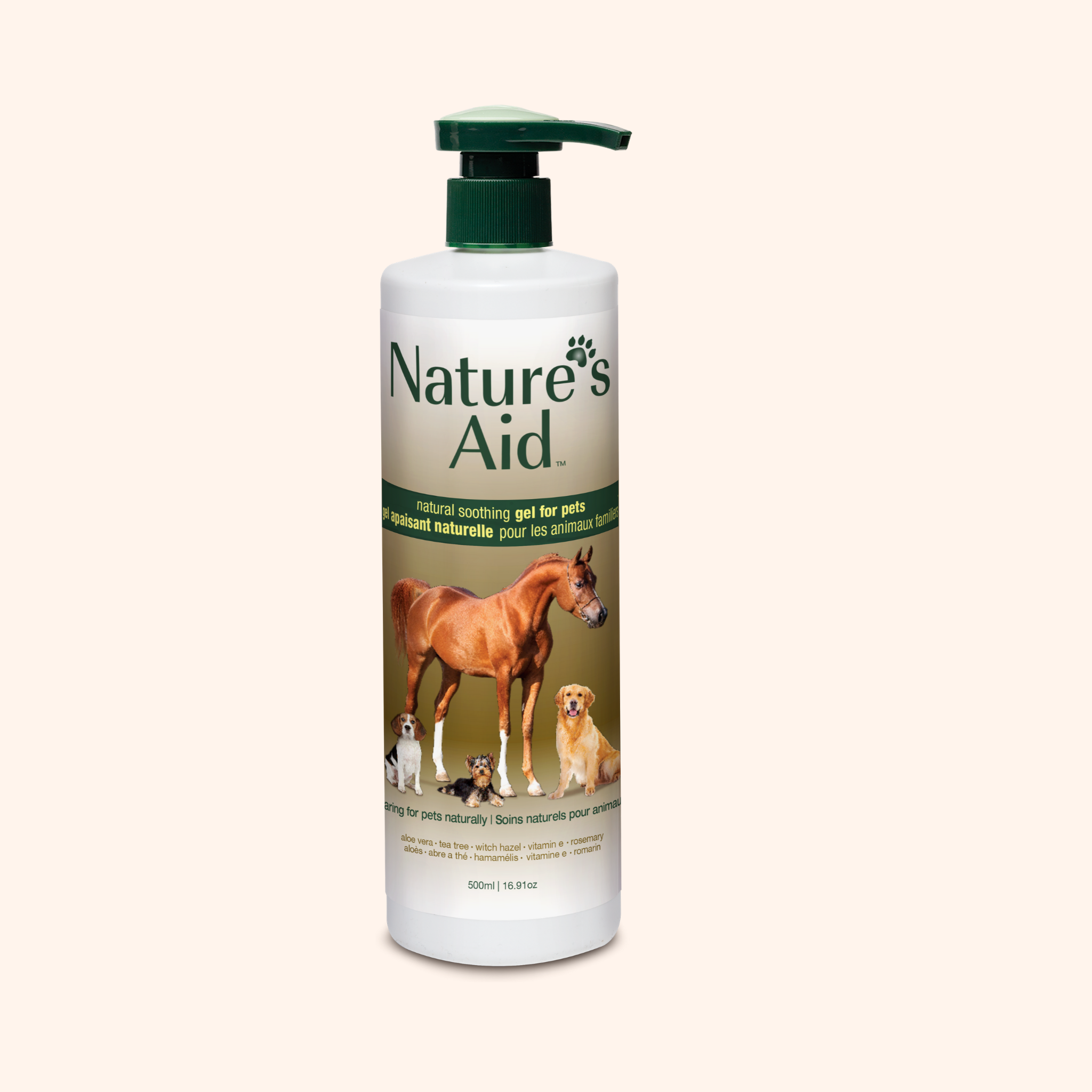 🐾 Gel Apaisant Naturel pour Animaux — Peau Sensible & Petits Bobos