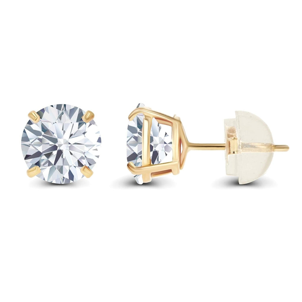 💎 Boucles d'Oreilles Diamants de Laboratoire 1,50 ct — Or 14 K Certifiées AGI